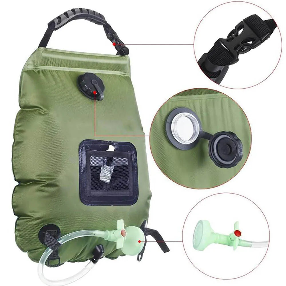 20L Solar Shower Bag