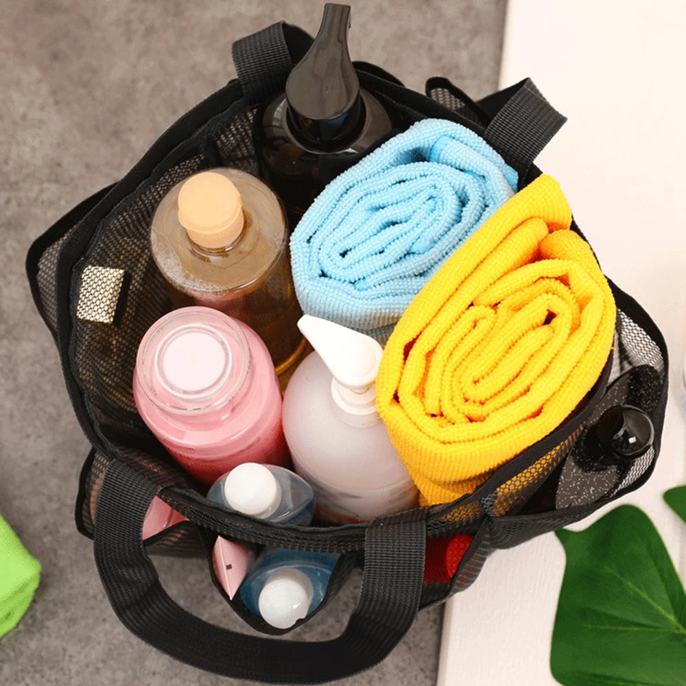 Handy Mesh Shower Toiletry Bag