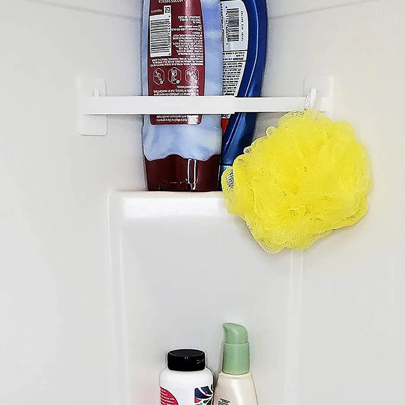 Camper Shower Corner Shelf Storage Bar