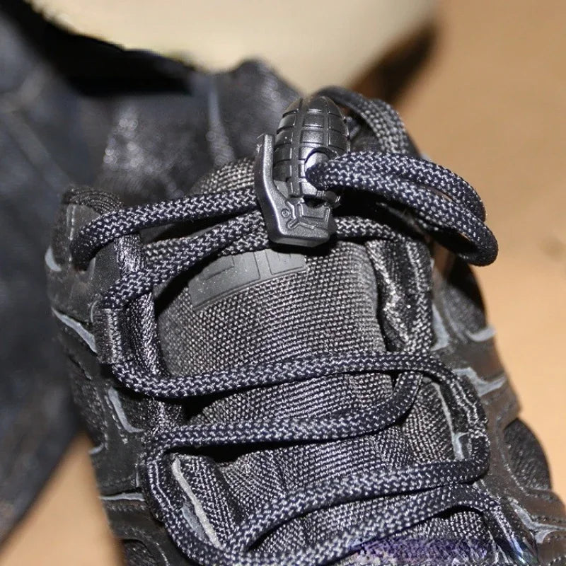 Shoe Lace Grenade Stopper