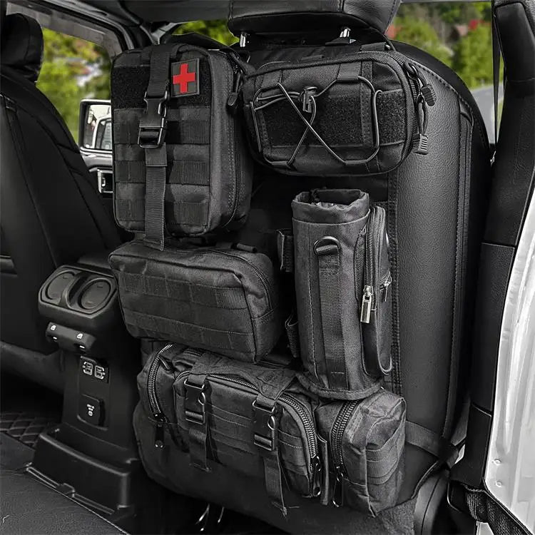 Tactical Car Seat Hanging Storage Bag