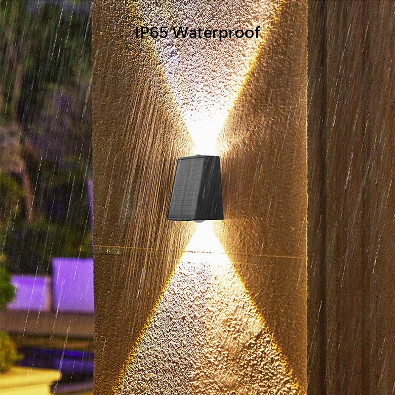 2LEDs Solar Wall Lights