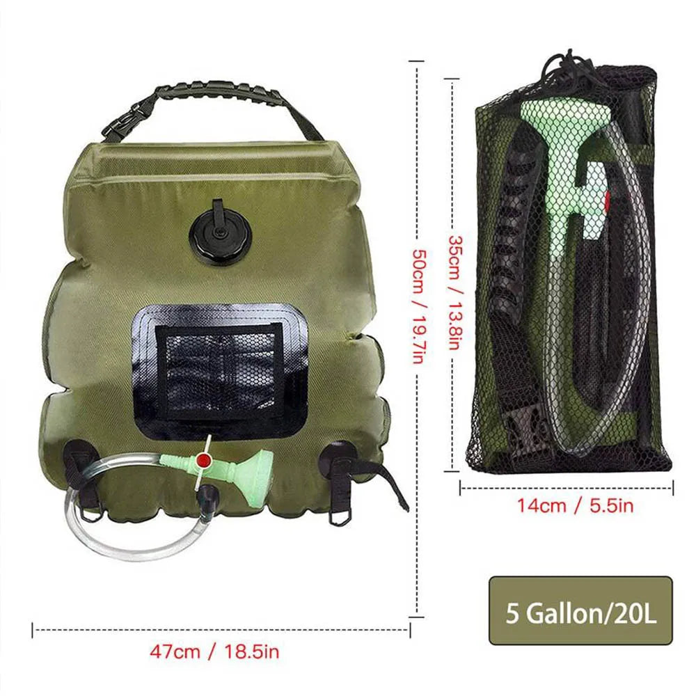 20L Solar Shower Bag