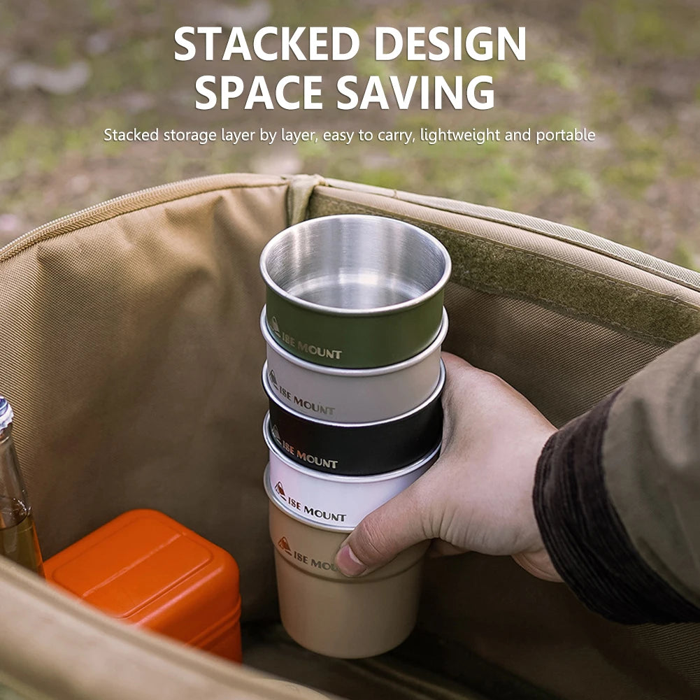 Stainless Steel Outdoor Camping Cups