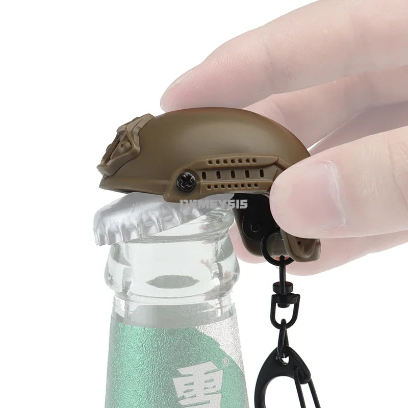 Mini Fast Helmet Keychain
