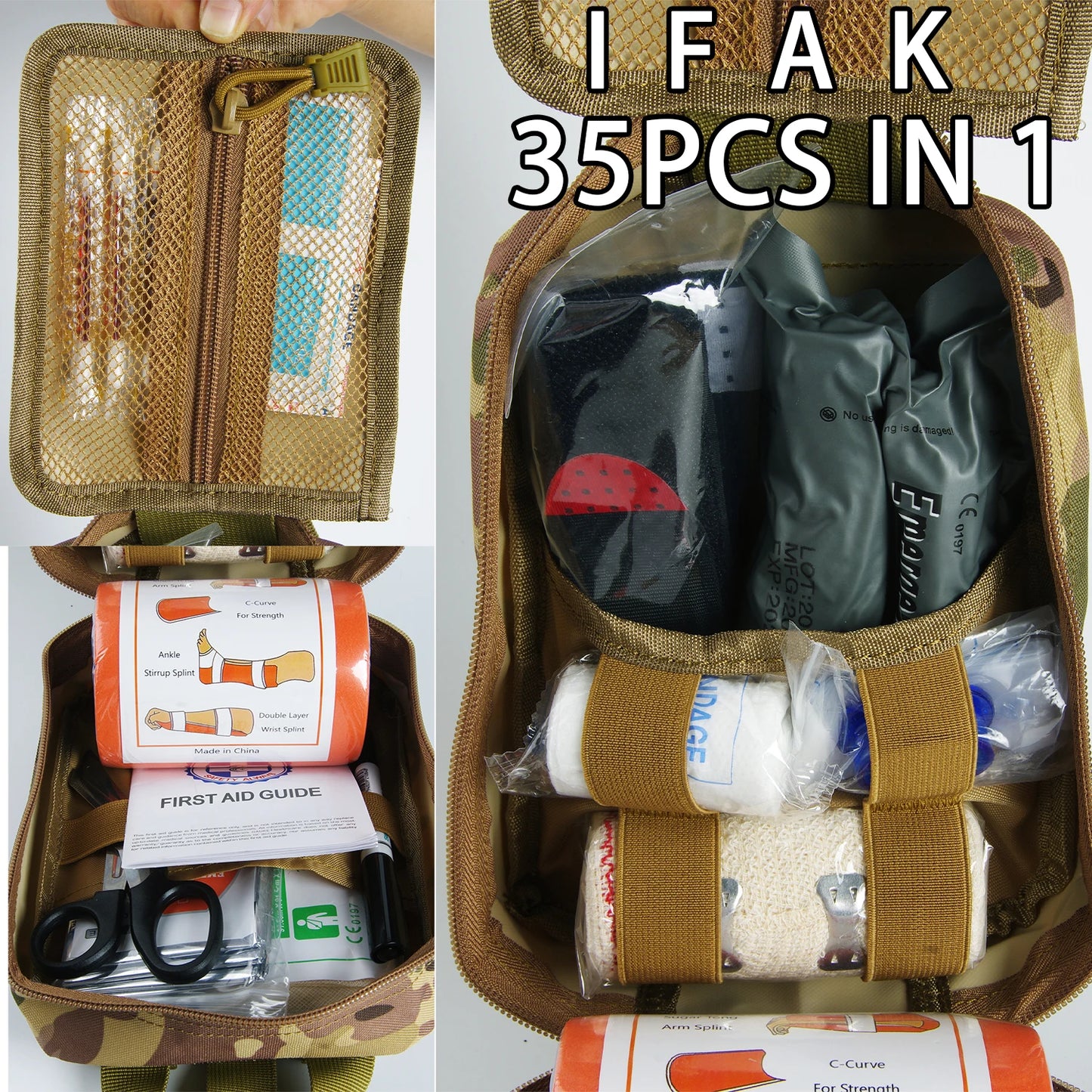 First Aid Survival Kit Tactical IFAK