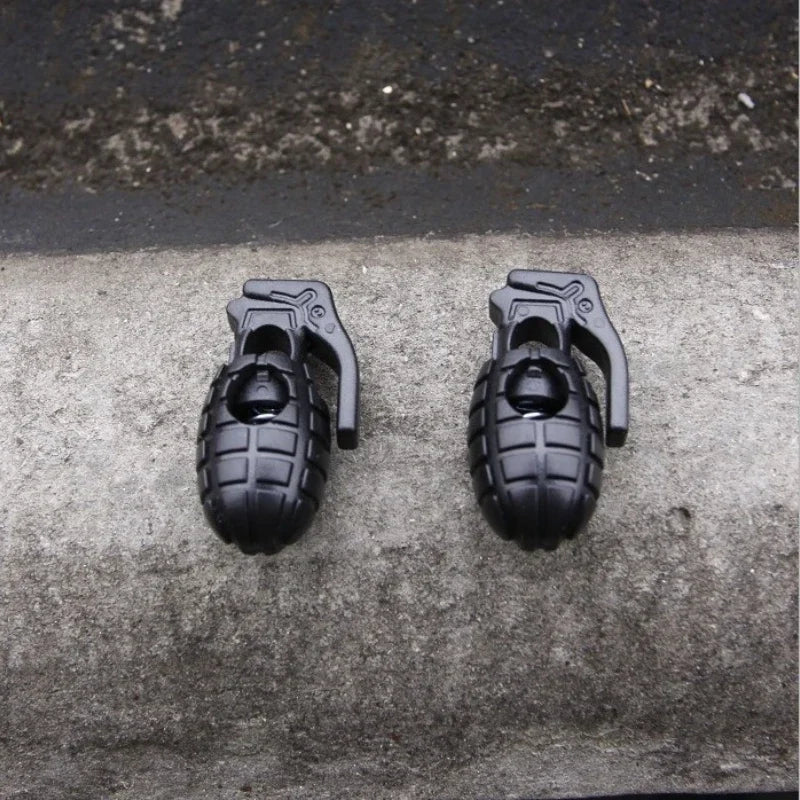 Shoe Lace Grenade Stopper