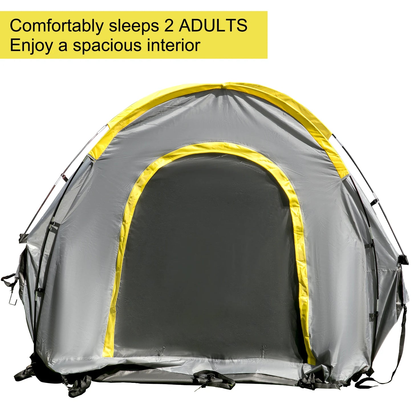 VEVOR 5-8 FT Waterproof Truck Tent for Camping Hiking