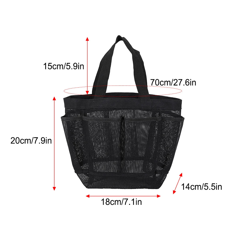 Handy Mesh Shower Toiletry Bag