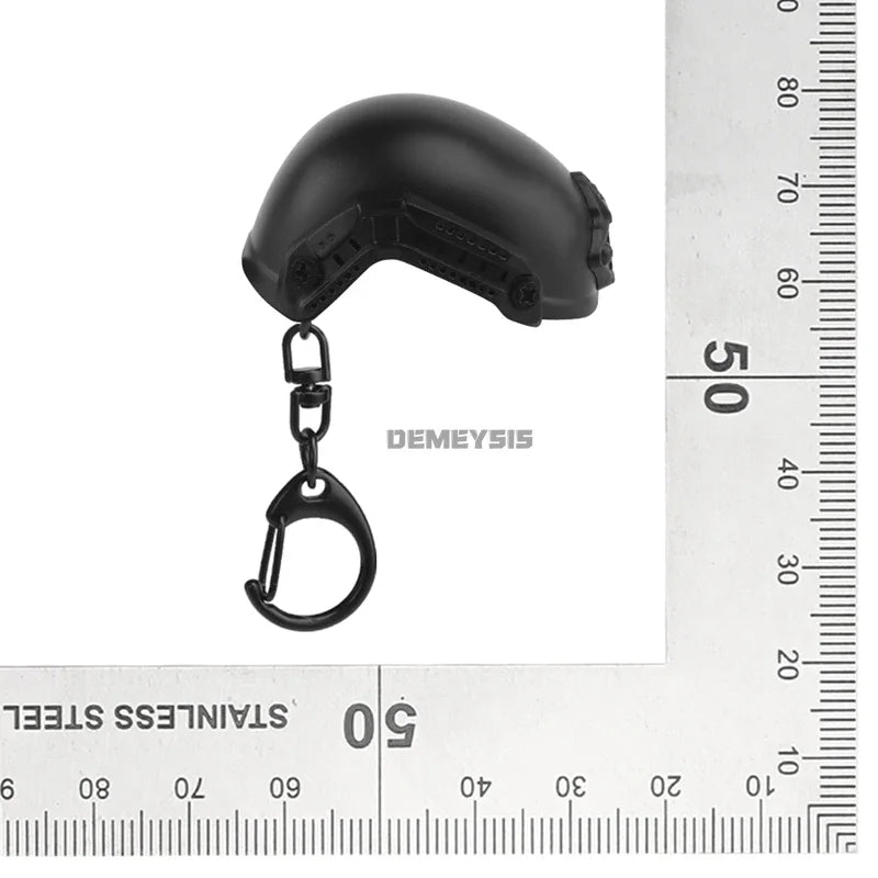 Mini Fast Helmet Keychain