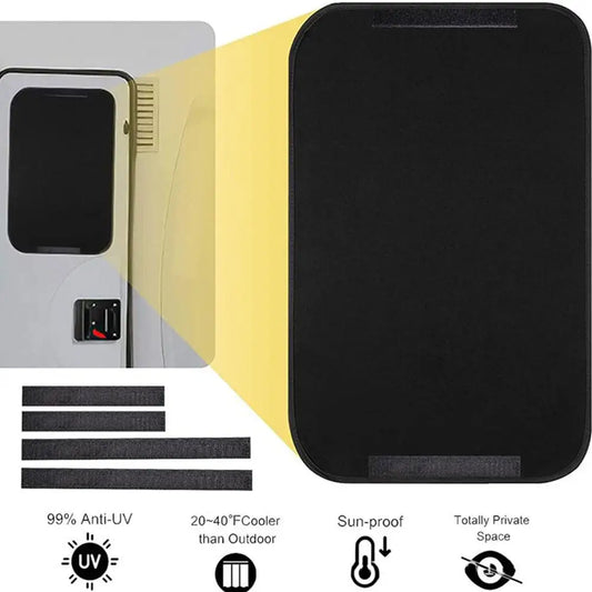 RV Door Window Shade Cover