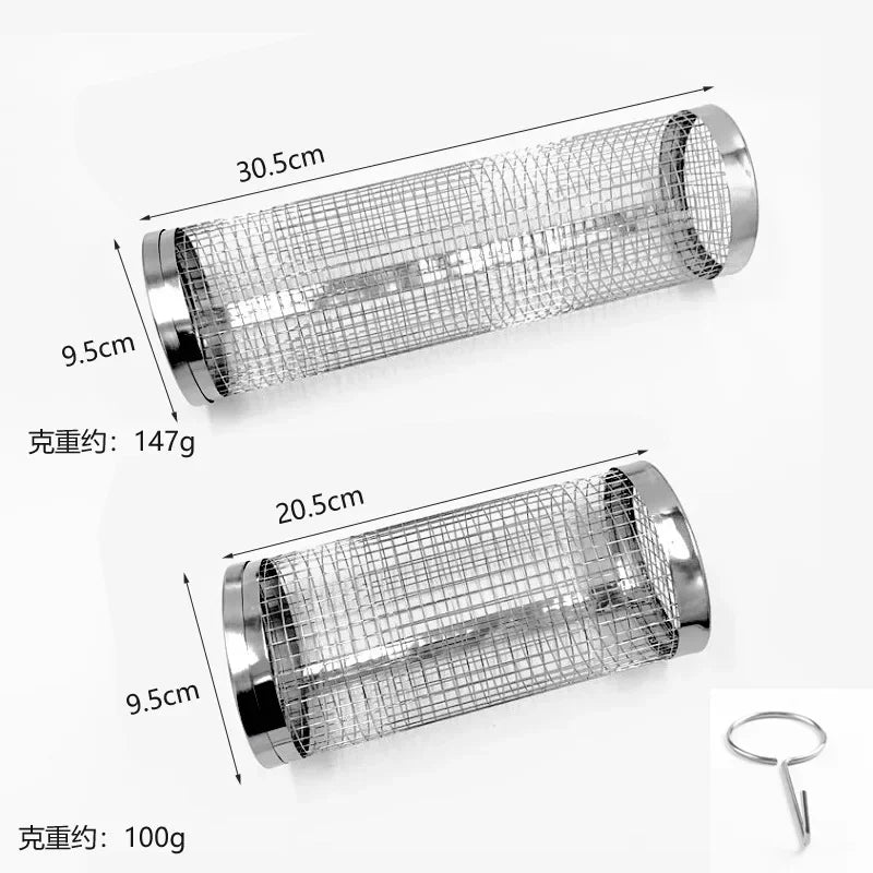Stainless Steel Barbecue Grill Cage