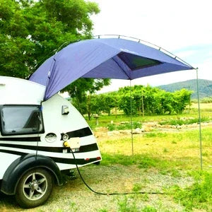 Portable Teardrop Awning Canopy for Work or Enjoying the Outdoors
