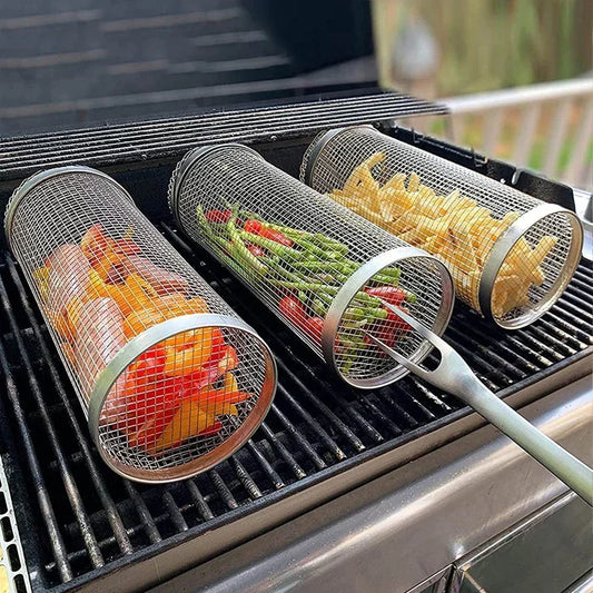 Stainless Steel Barbecue Grill Cage