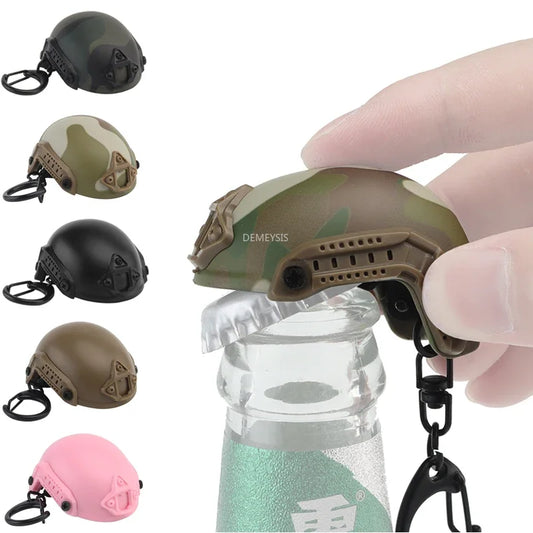 Mini Fast Helmet Keychain