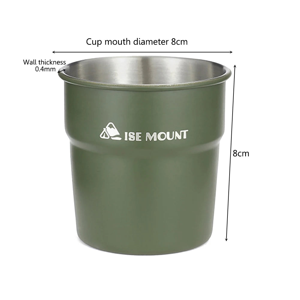 Stainless Steel Outdoor Camping Cups