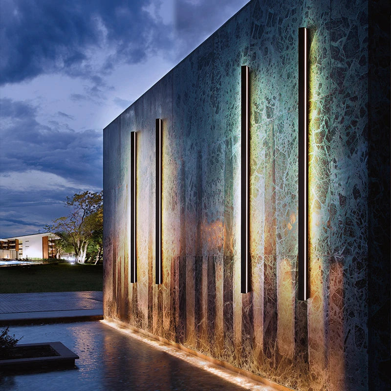 LED Outdoor Modern Wall Light